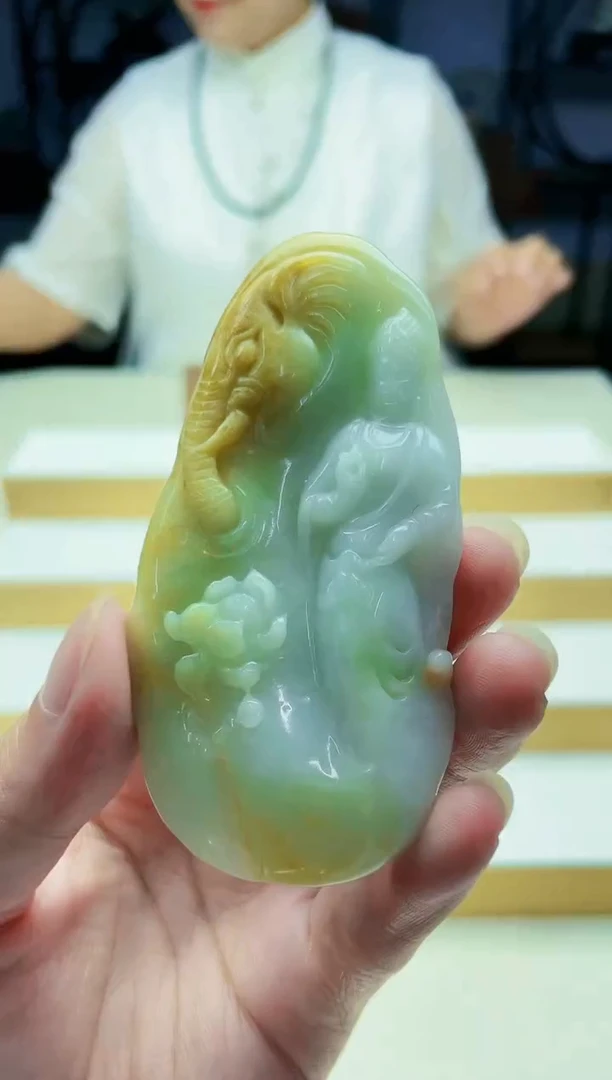 未镶嵌定制翡翠毛货09190166
