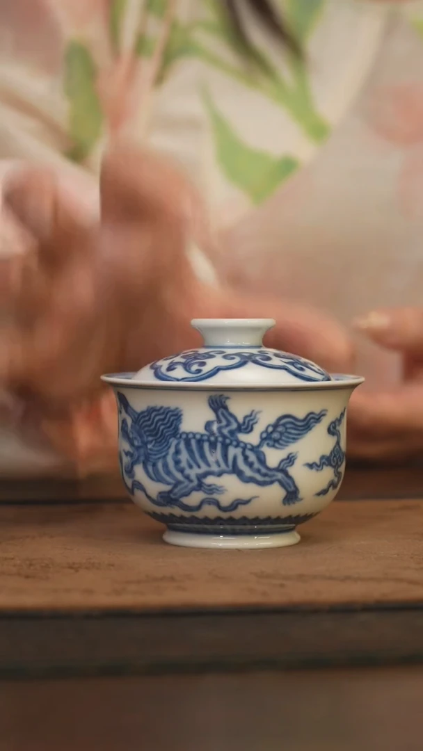 瓷片柴窑青花破价福利