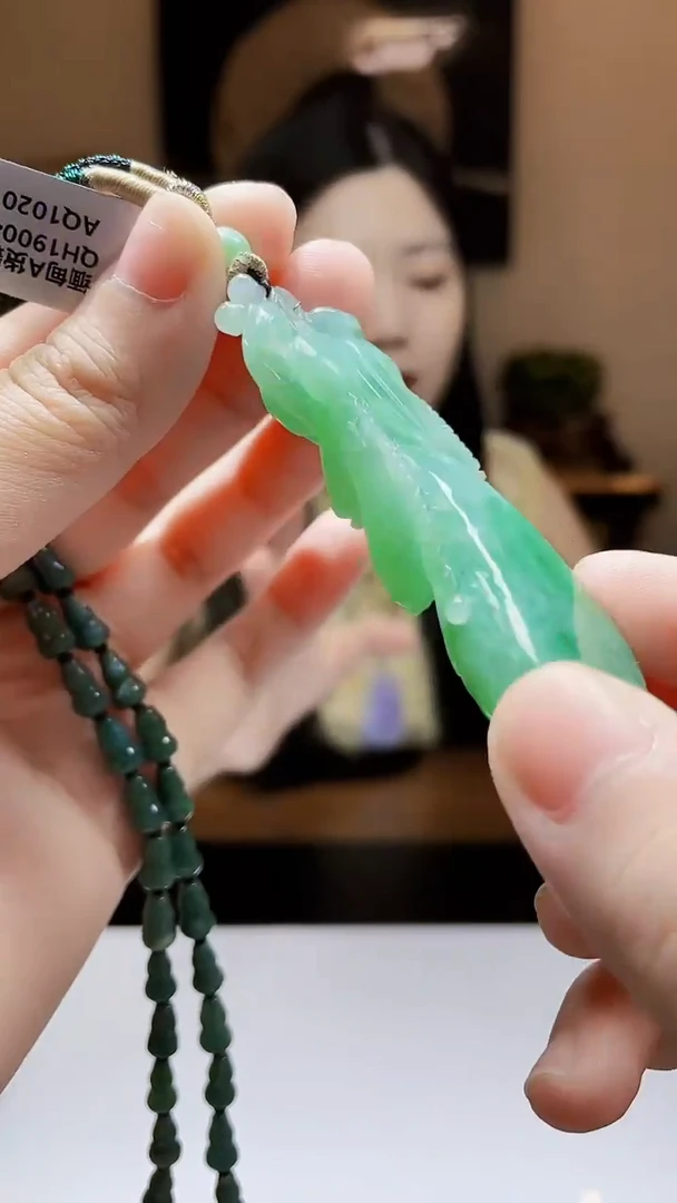 未镶嵌定制翡翠吊坠132