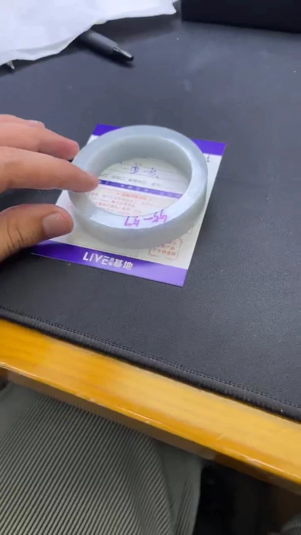 定制翡翠手镯未镶嵌手镯定制一件