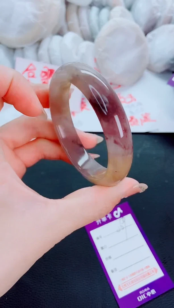 石英质玉手镯未镶嵌J67-57-58