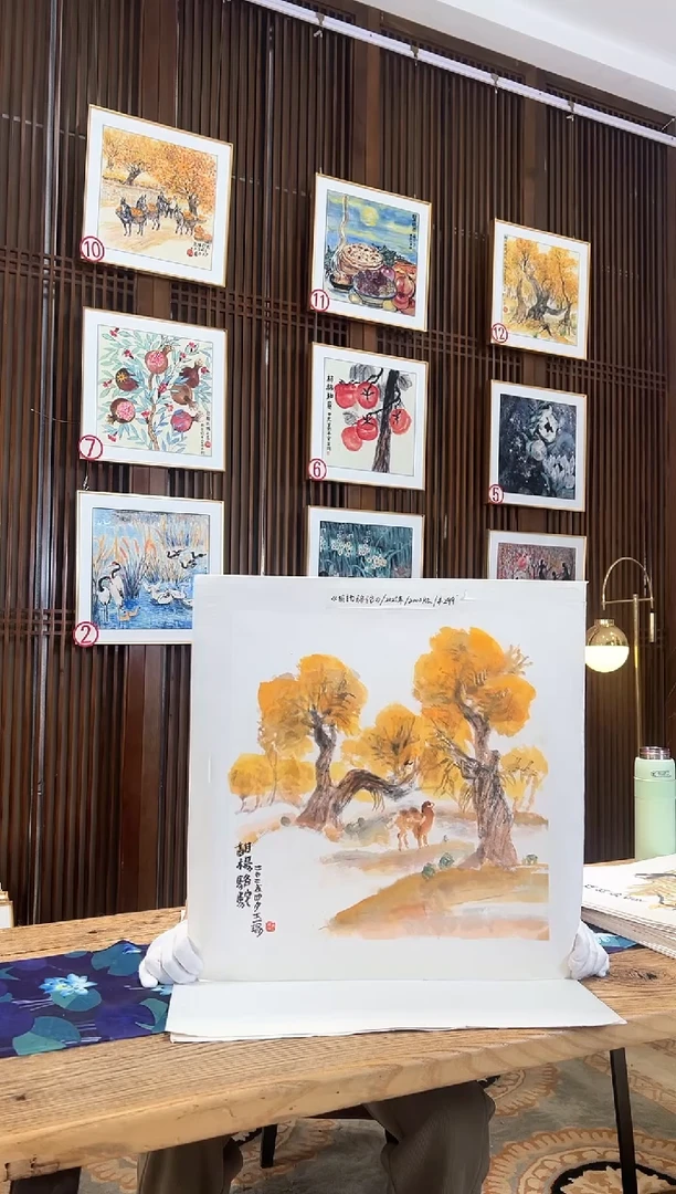 版画耿玉琨名章限量版画S