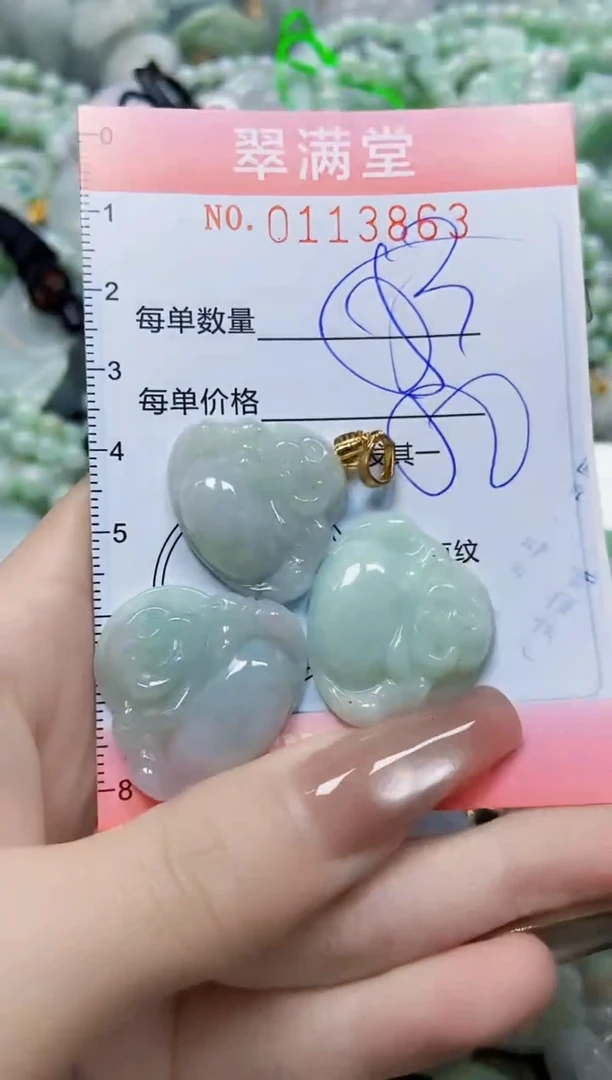 【闪购商品】翡翠颈饰未镶嵌闪购0113863