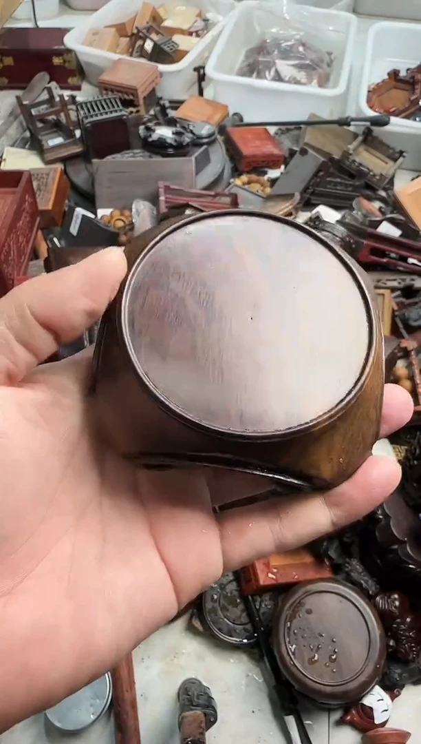 木62黑檀木天圆地方