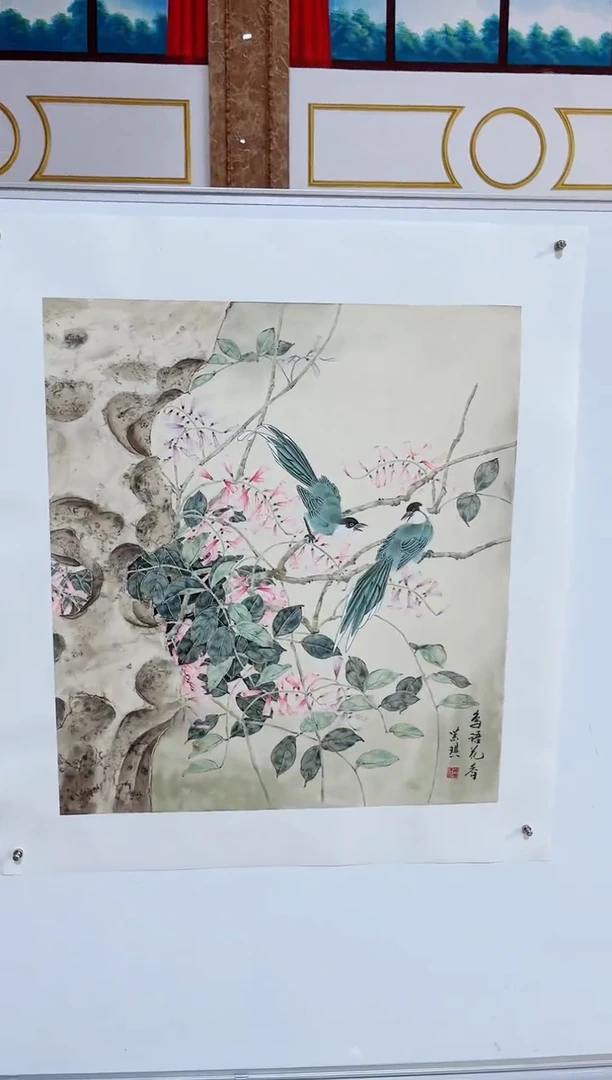 国画商老师国画作品3