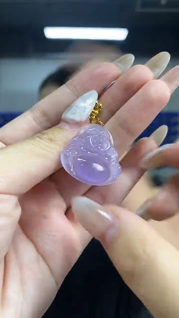 颈饰未镶嵌翡翠闪购链接 多样性发其一颜色微差