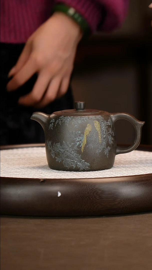 茶壶紫砂【徐孝奎】潭碧砂井栏    420CC