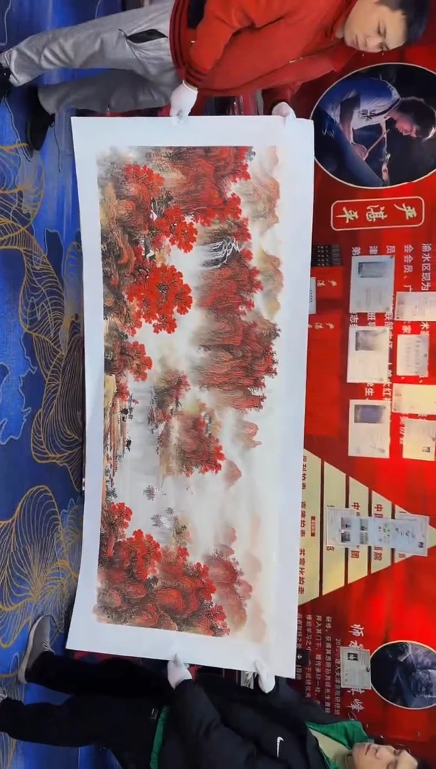【闪购商品】国画手绘国画山水花鸟作品