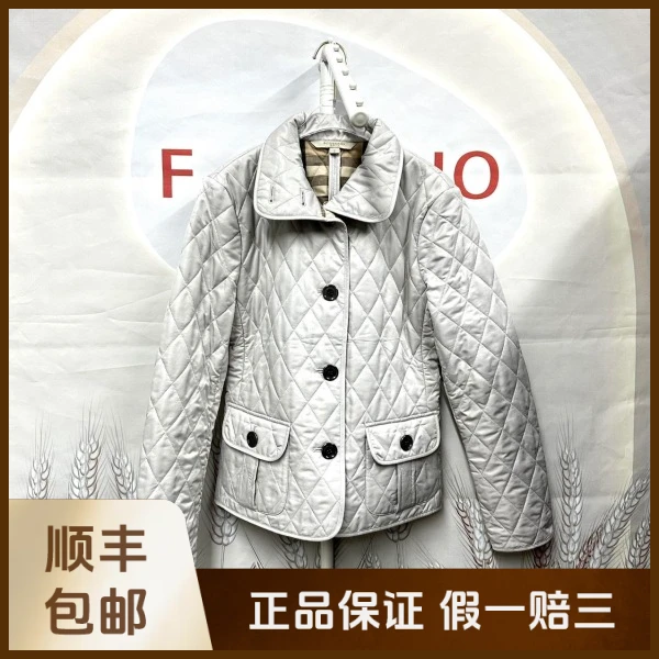 妃鱼/博柏利/聚酰胺纤维/外套/95新/沐九29