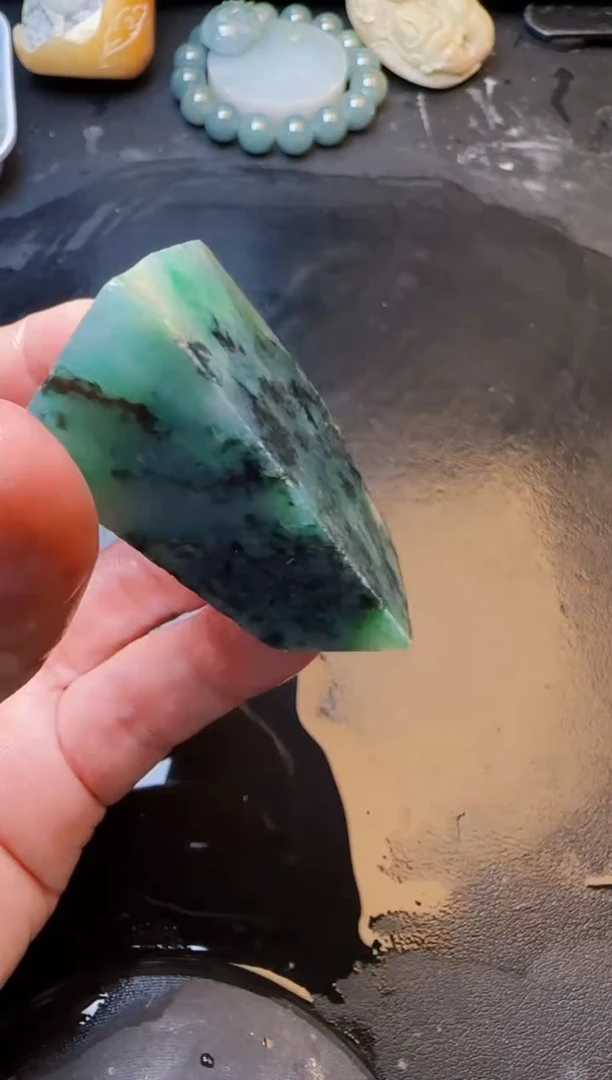 翡翠挂件未镶嵌天然缅甸A货翡翠127