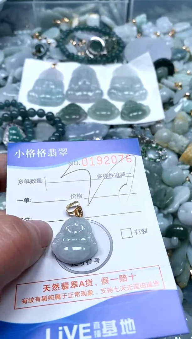 【闪购商品】翡翠颈饰未镶嵌闪购商品0192076