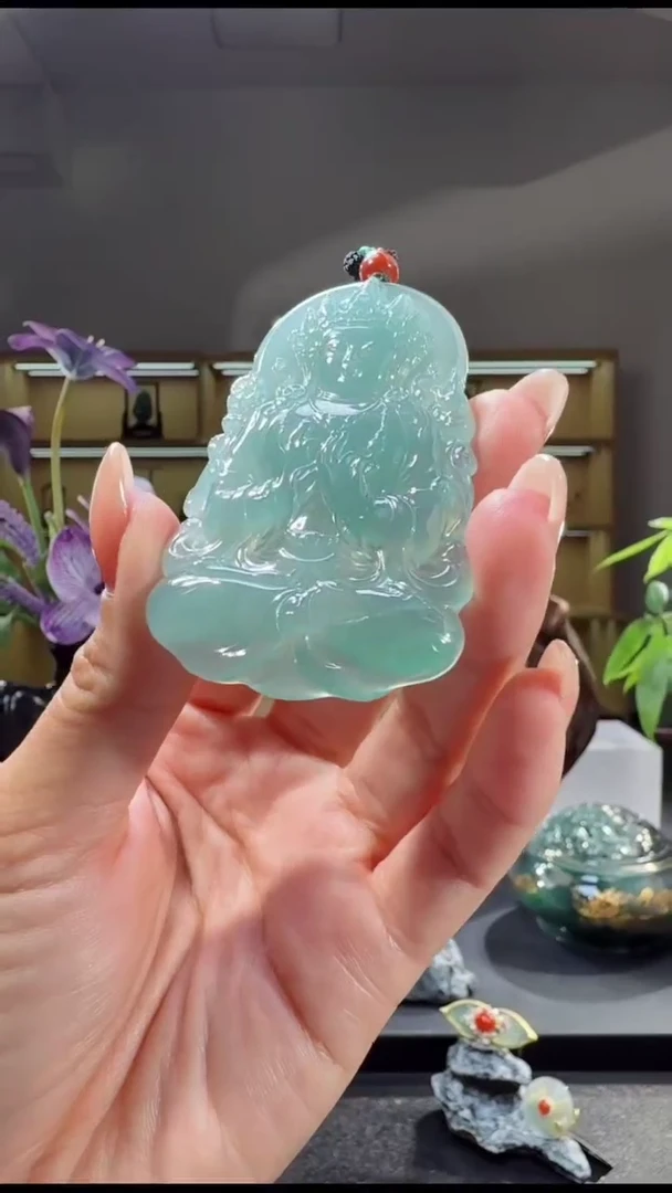 吊坠(不含链)未镶嵌翡翠度母