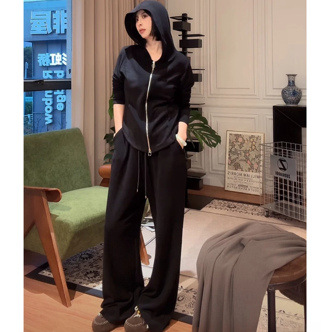 ZUOXIAOQI早秋空气柔肤套装22(长58-62/胸围100-112/裤长107-110)