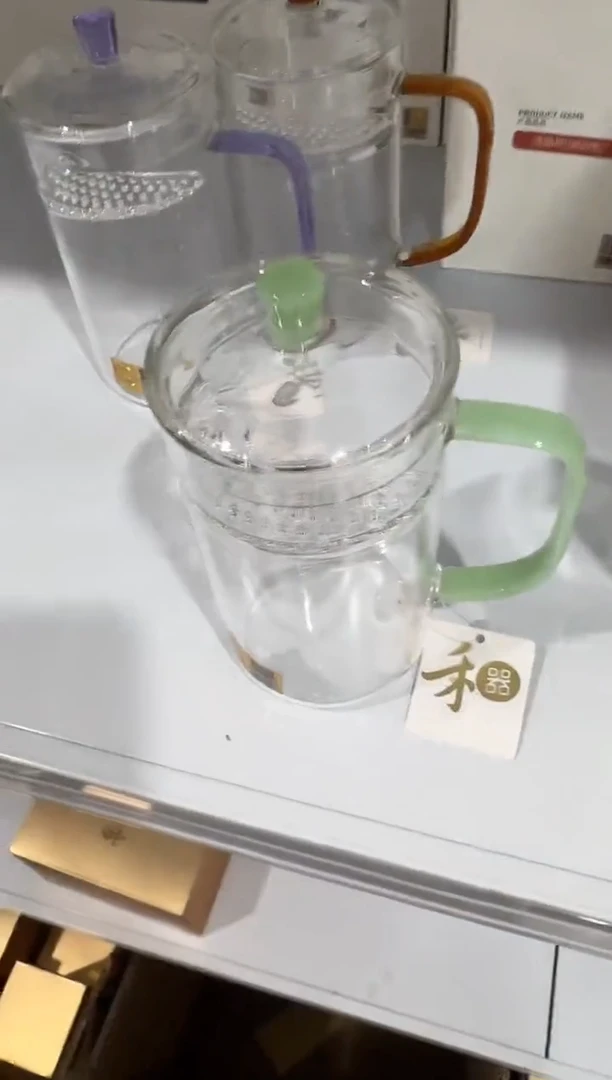@@禾器晶彩简尚杯浅玉色