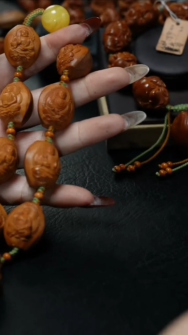 手串/手链橄榄核鱼子精品核文化