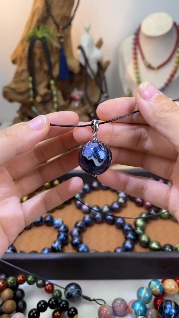 28非遗大漆2.0漆珠项链繁星