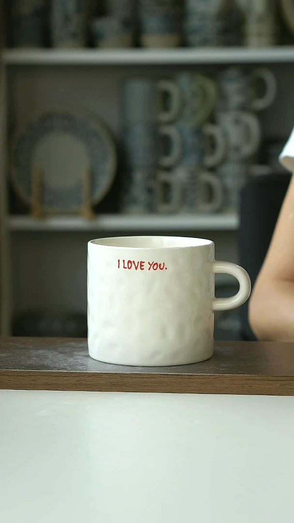 出荷兰Iloveyou马克杯500ml@4-2@