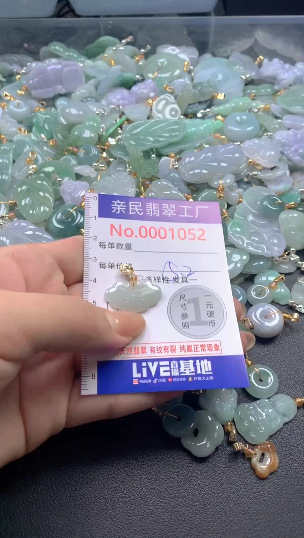 颈饰未镶嵌翡翠1052