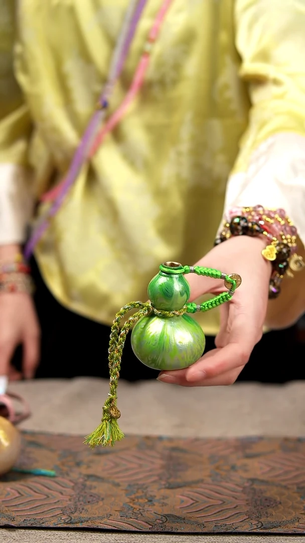 玖澄出品文创漆艺葫芦国风配饰