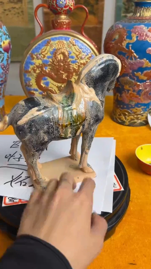 摆件陶瓷摆件一个
