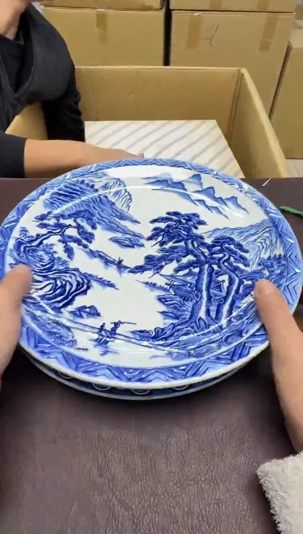 手工艺品钧瓷润*9