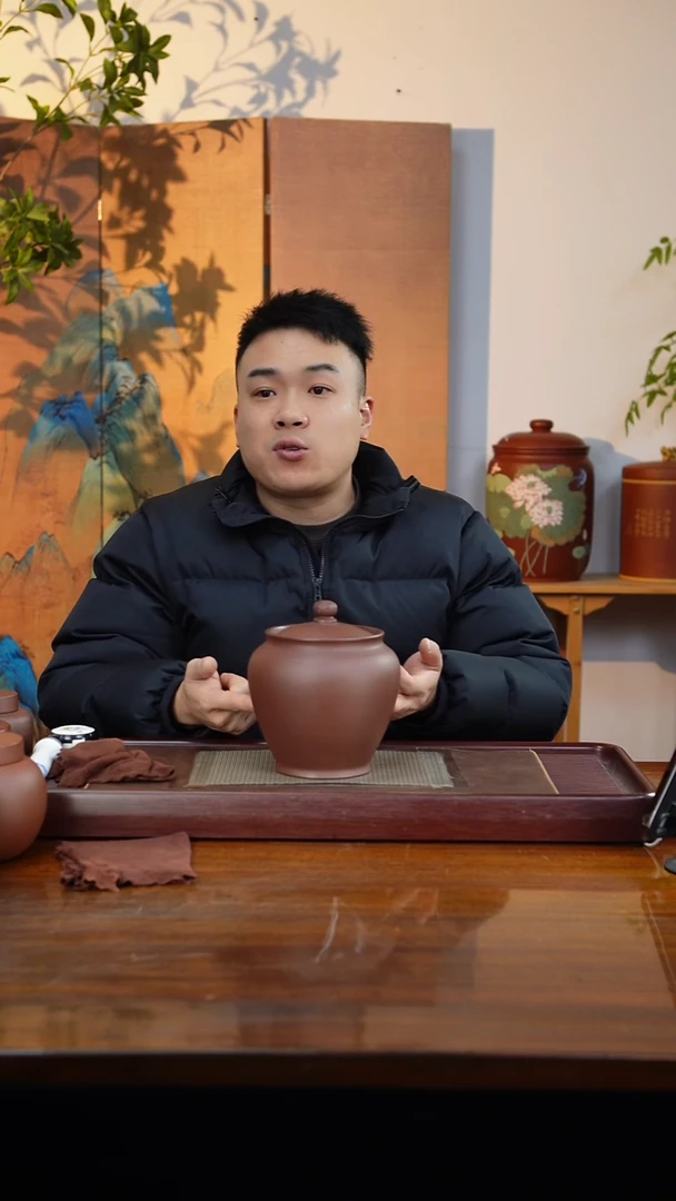 宜兴原矿紫砂茶叶罐