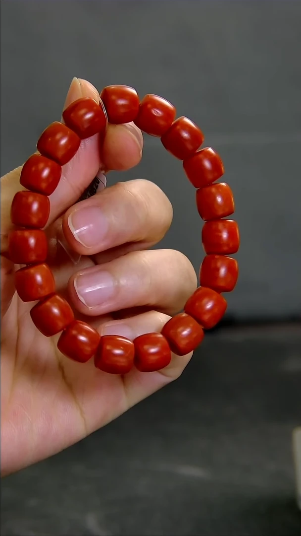 南红玛瑙手串未镶嵌018ZB0603产品一个