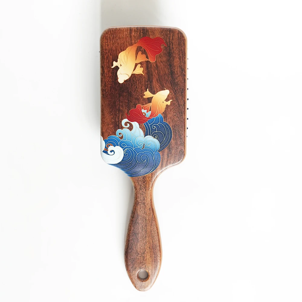 【锦鲤】长柄护发气垫梳旅行梳新