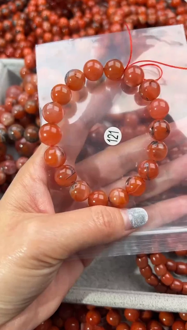 未镶嵌手串南红玛瑙11+