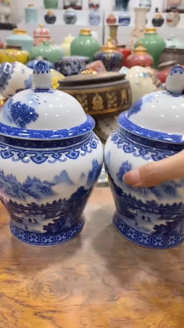 摆件茶叶罐密封罐储存罐