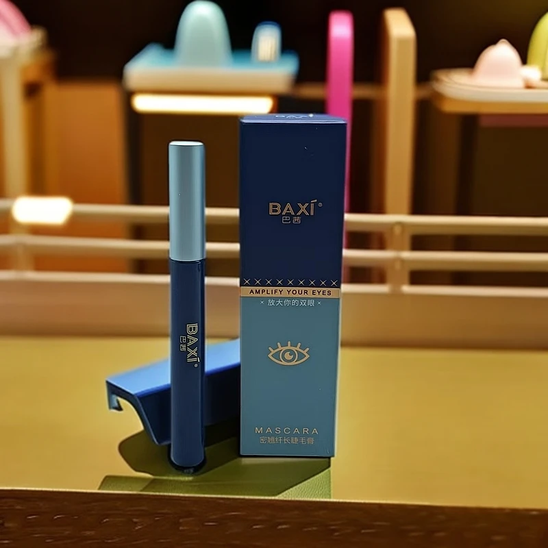 BAXI/巴茜密翘纤长睫毛膏纤长卷翘防水睫毛膏不晕染持久浓密速干
