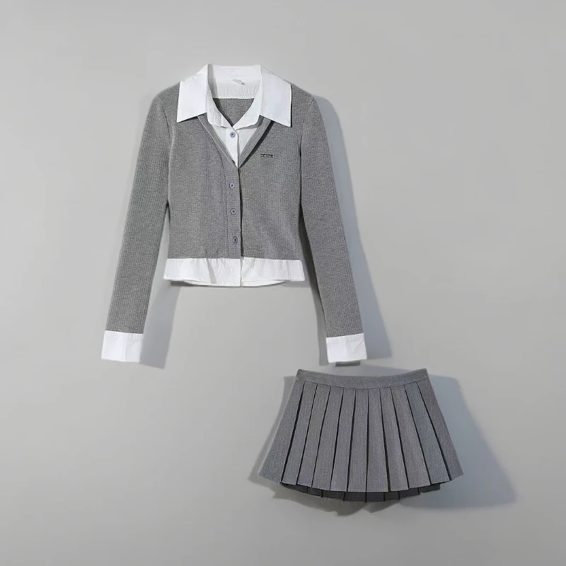 【龙哥专属】D5F30657B 时尚春季百搭气质女士套装 2372