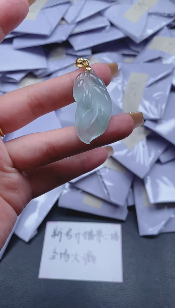 翡翠未镶嵌颈饰所见即所得（一物一拍）51