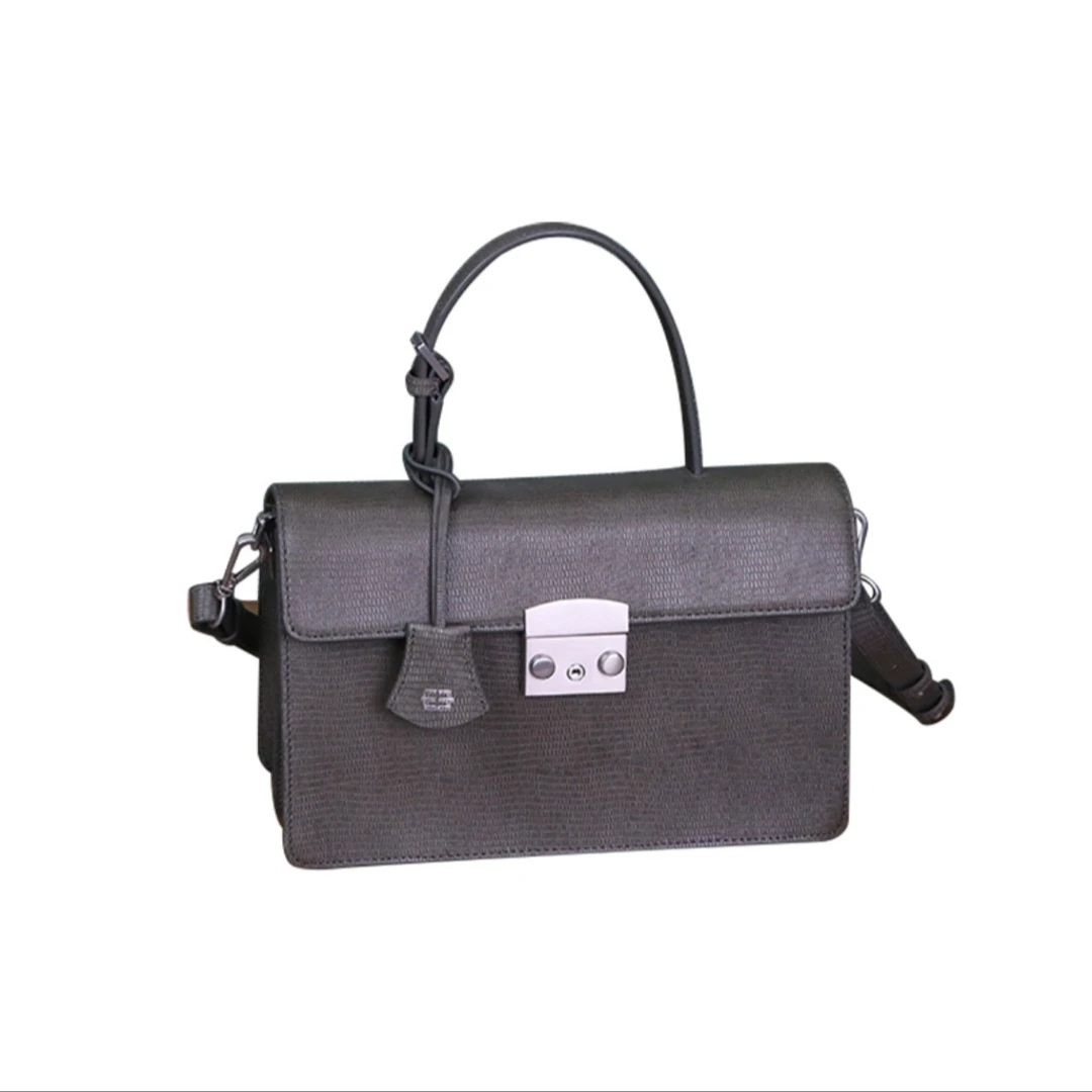 牛皮时尚手提真皮百搭经典单肩20C0673-1