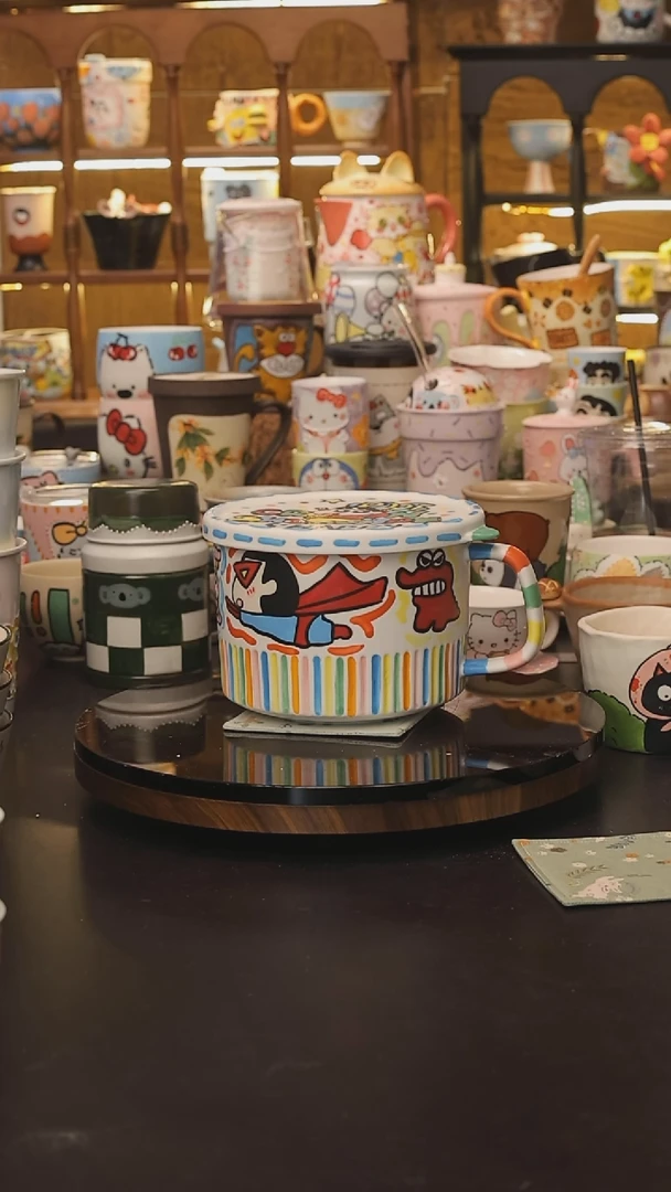 景德镇釉下彩绘设计师款式陶瓷