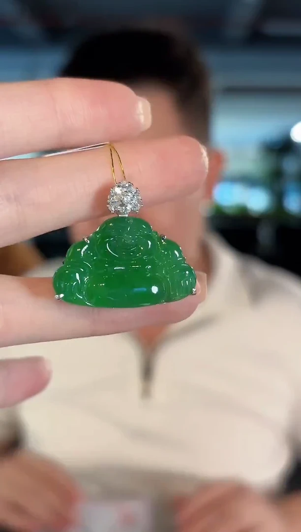 吊坠(不含链)未镶嵌翡翠 缅甸A货/支持复检/一件