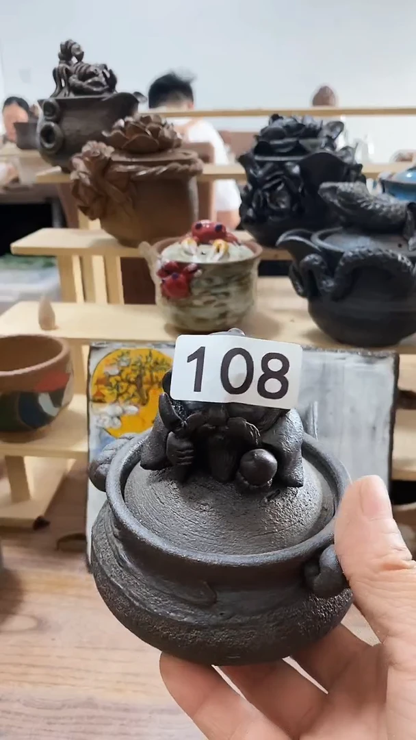 澄*爱砂陶艺手工制作
