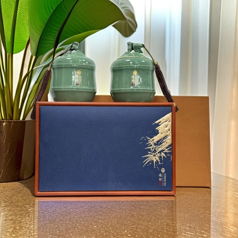 【暖竹】25春茶铁观音 兰花香 双陶瓷 250g 叶礼盒装 送礼自饮