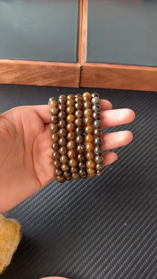 【闪购商品】和田玉手串未镶嵌若羌微色差卡8多样性发货拍一发一