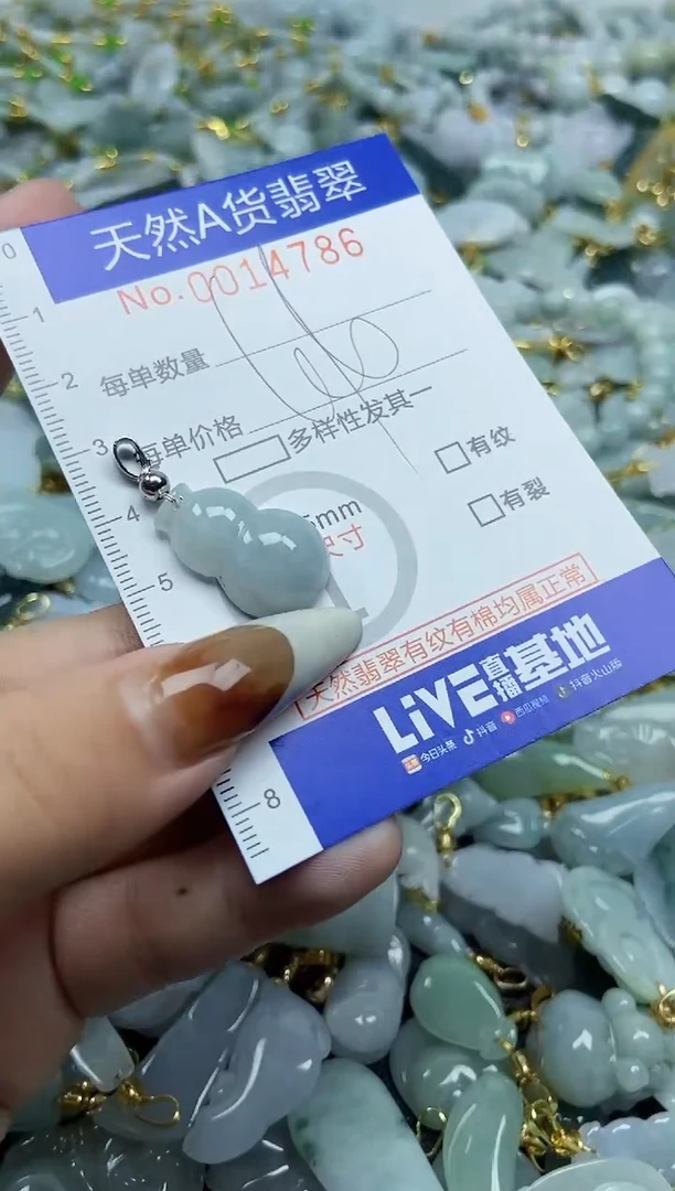 【闪购商品】翡翠颈饰未镶嵌天然A货翡翠