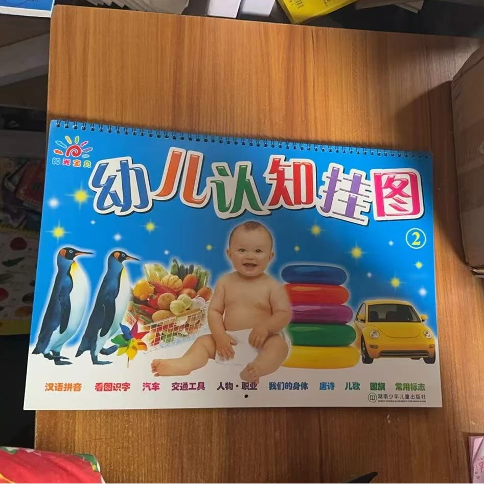 阳光宝贝 幼儿认知挂图1本