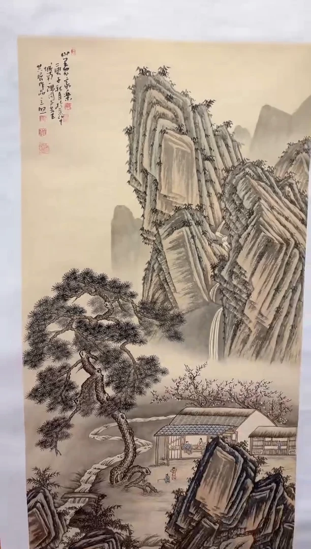 国画师立照老师国画作品