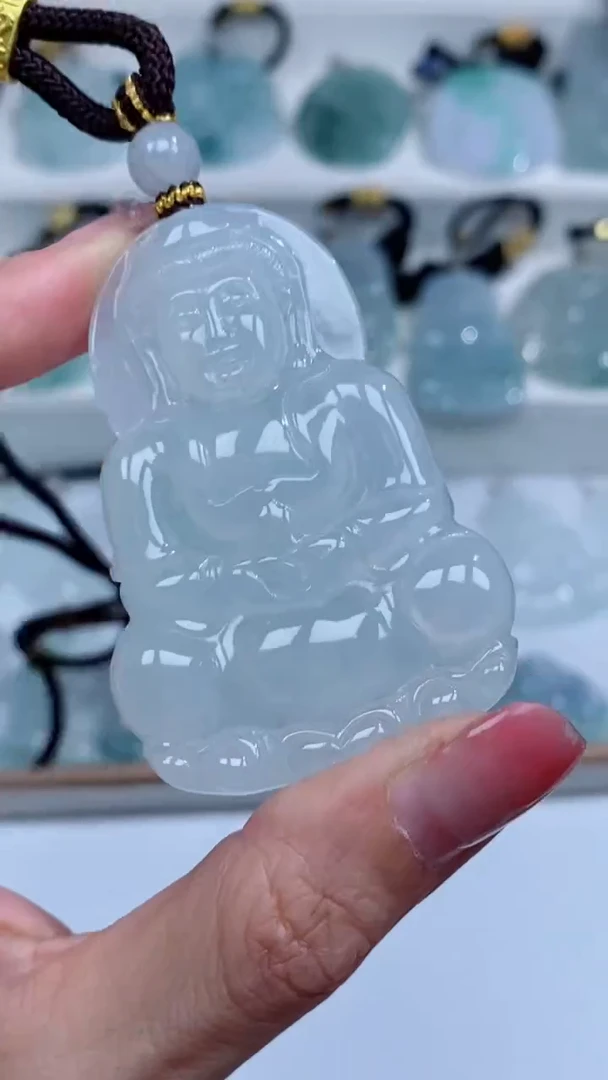翡翠未镶嵌颈饰吊坠