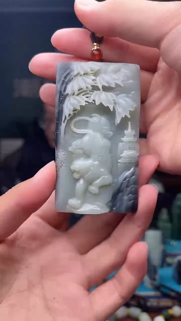 未镶嵌和田玉挂件1