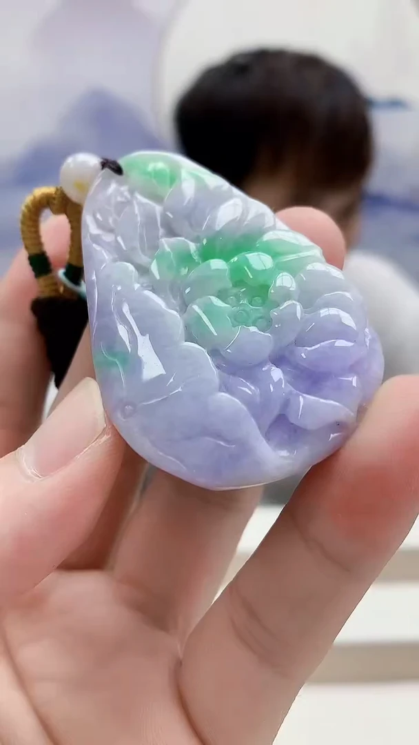 未镶嵌定制翡翠4868bb-毛货挂件11