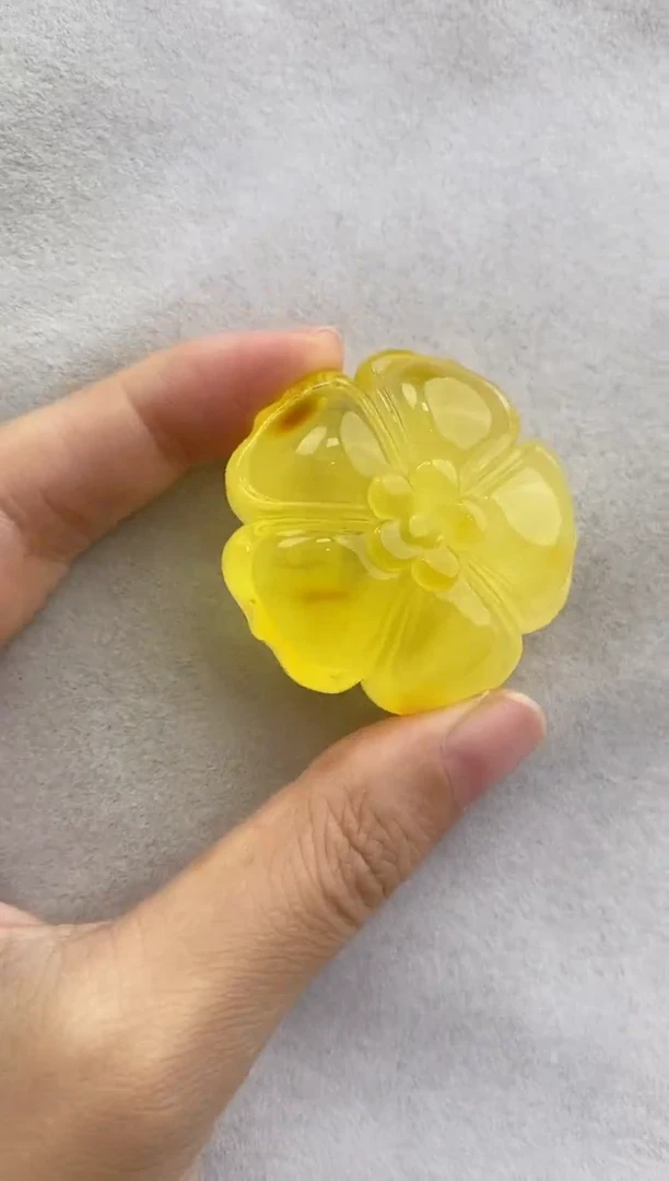 未镶嵌琥珀裸石10723178-吊坠