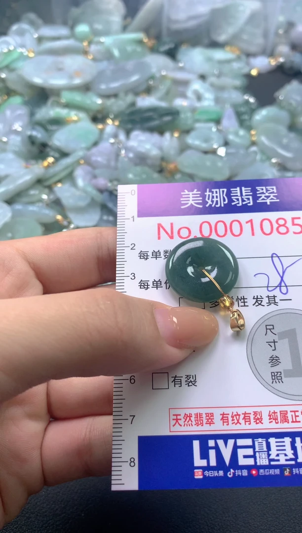 颈饰未镶嵌翡翠1085