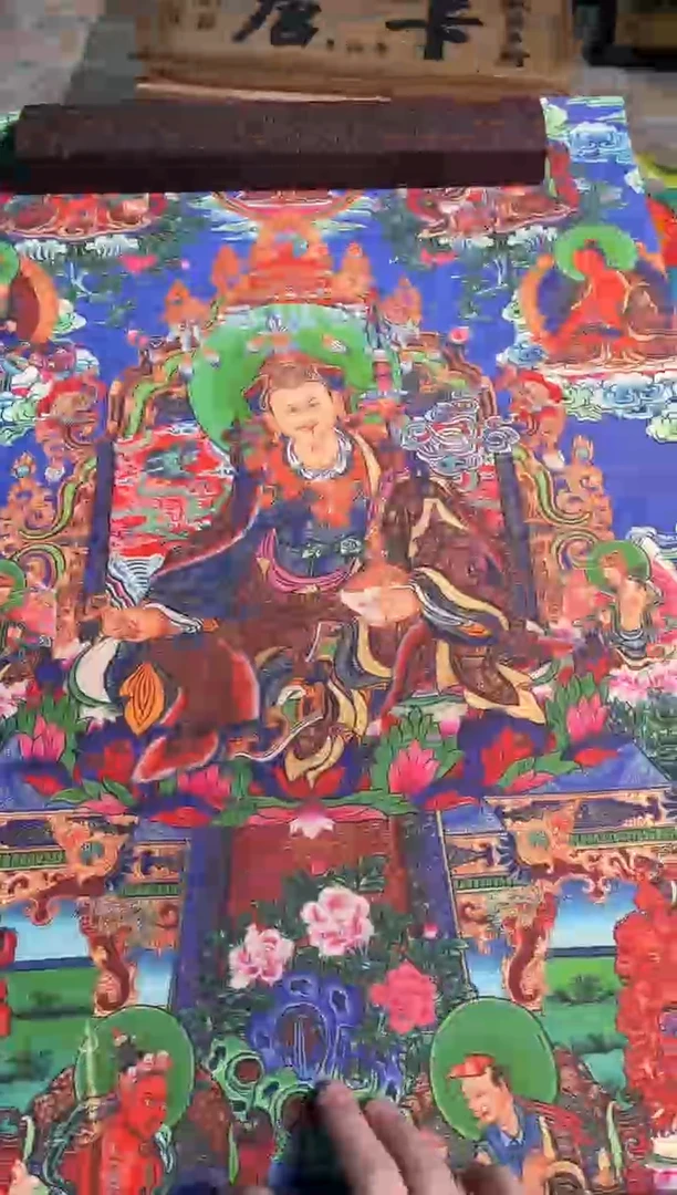 卷轴画天天的唐卡tk160