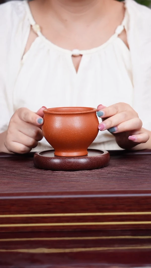 茶杯紫砂宜兴原矿紫砂主人杯