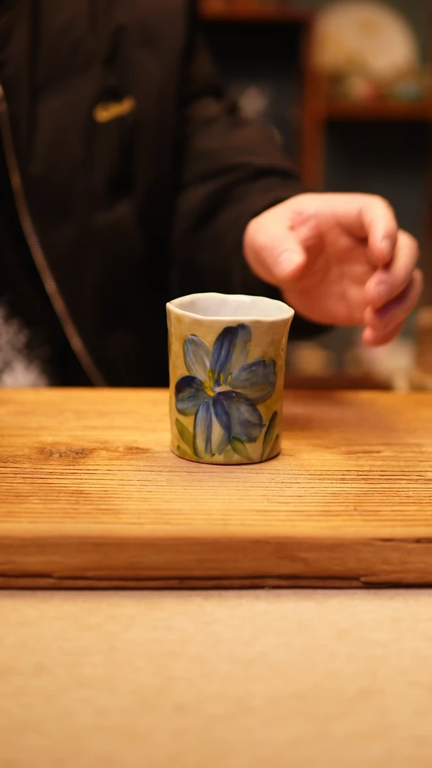 【闪购商品】@@陶园瓷舍@@纯手工手绘@高温釉下彩